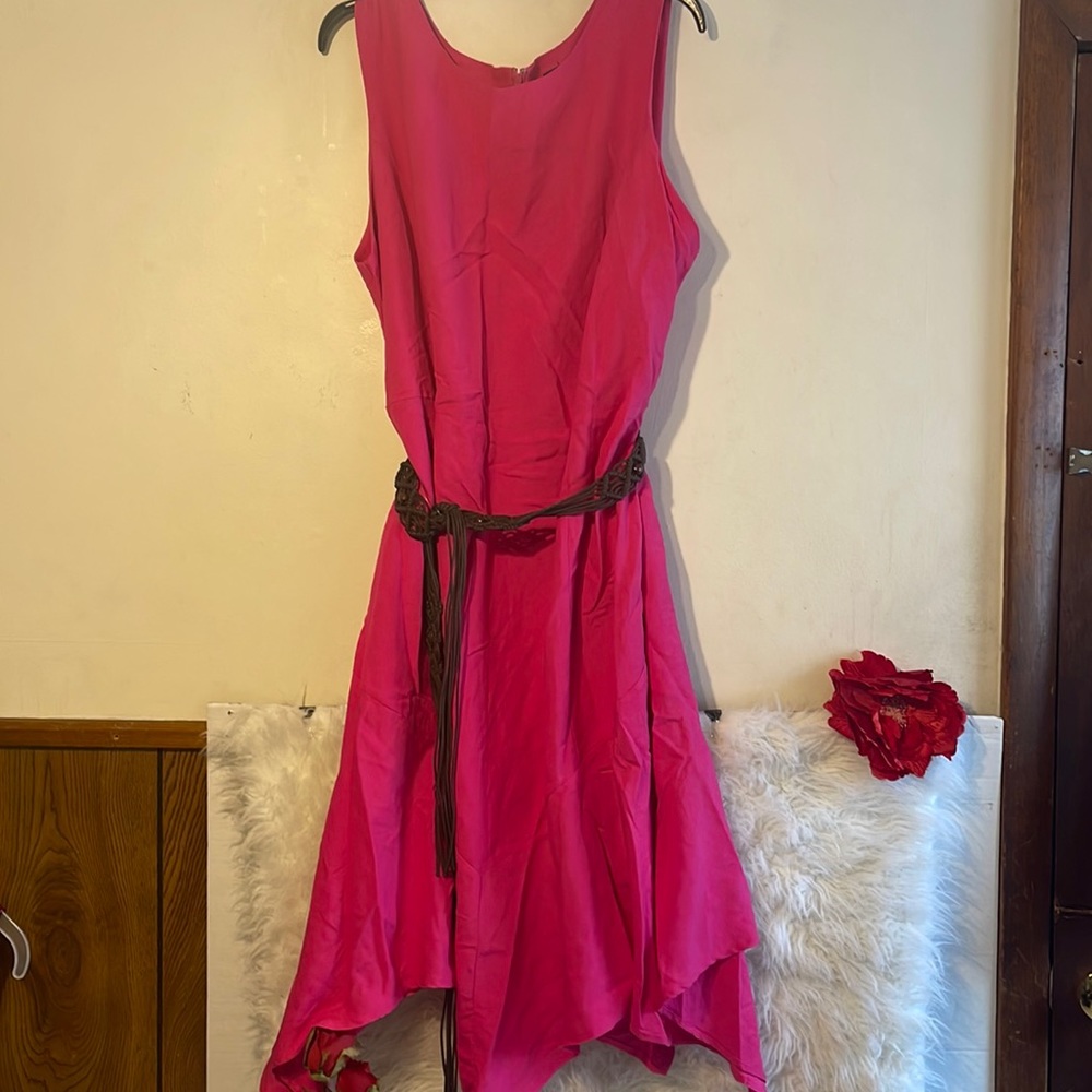 Ashley Steward Plus Size Midi Dress